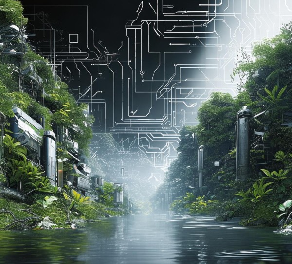 黑白科技动态壁纸,未来科技与自然的完美融合 黑白科技动态壁纸,未来科技与自然的完美融合